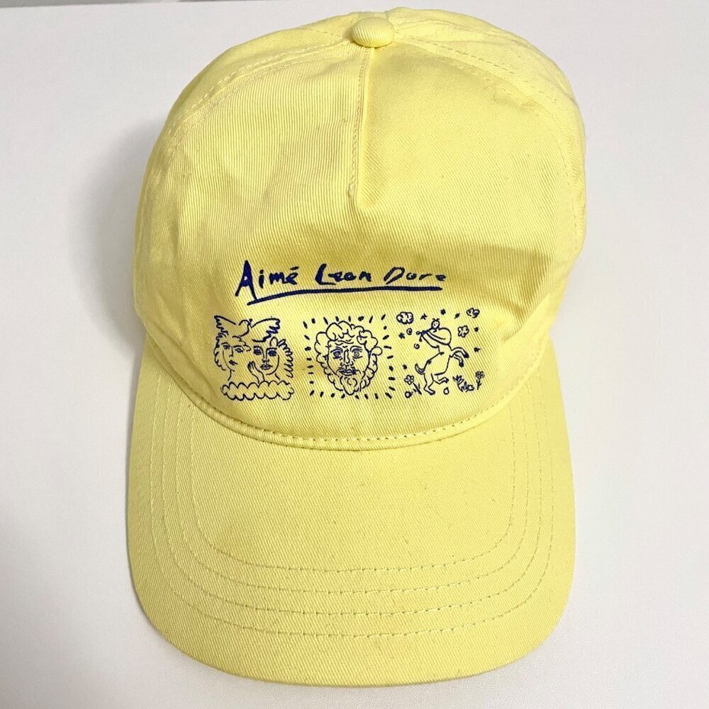 Aimé Leon Dore Hydra Souvenir Hat Lemon Yellow - Picture 2 of 9